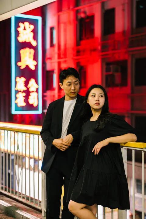 [Ryan 한국인 작가][30분] 홍콩 몽콕 야경 스냅 촬영 - 단독,우정,커플,가족 촬영