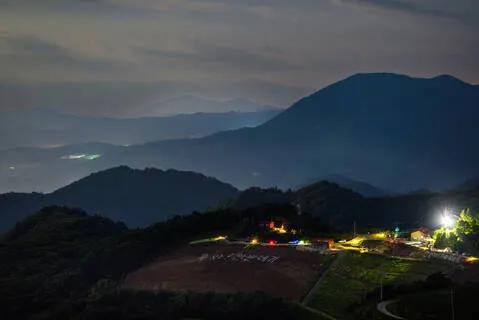 안반데기별보기체험 차박캠핑