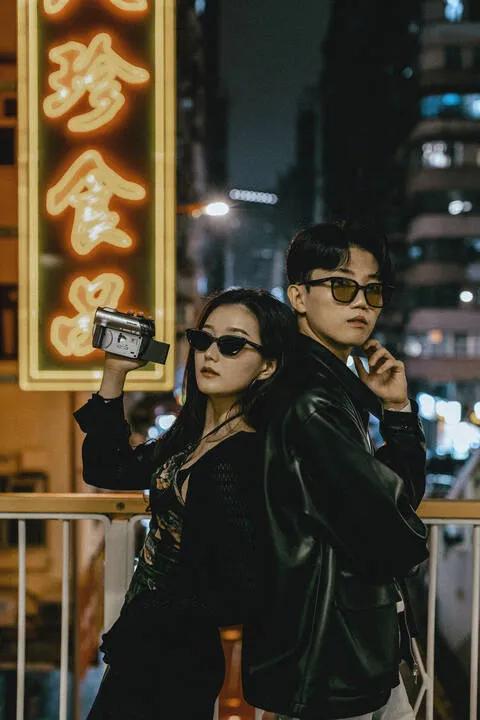 [1시간] 한국인 작가 - 홍콩 영화 컨셉으로 촬영 (홍콩 스냅) 