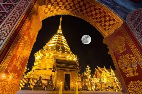 [⭐️모바일 상품권 추가 증정⭐️] 🚩한국어 가이드 왓우몽 & 도이수텝 야경 투어