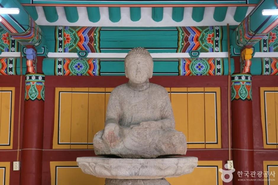 울주 간월사지 석조여래좌상, 울산 상북면 알프스온천4길 위치와 가는 길