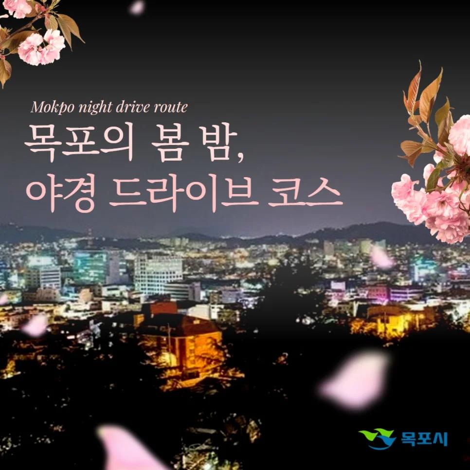 선선한 봄 밤, 드라이브 어때?"... 전남 목포 야경 드라이브 코스 완벽 정리