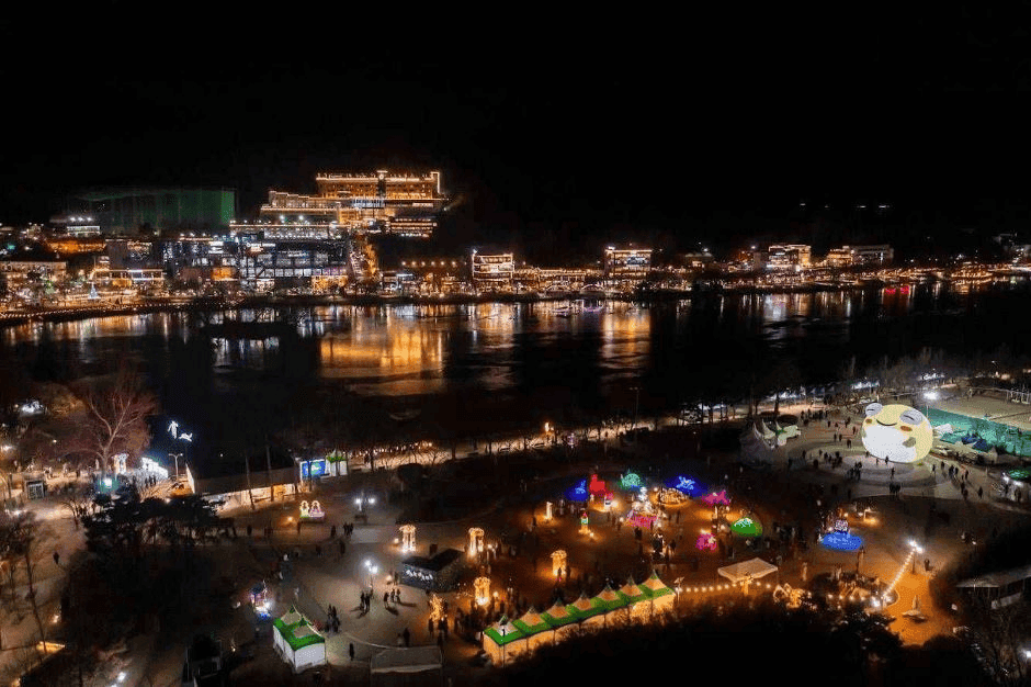 수성못, 빛으로 물들다