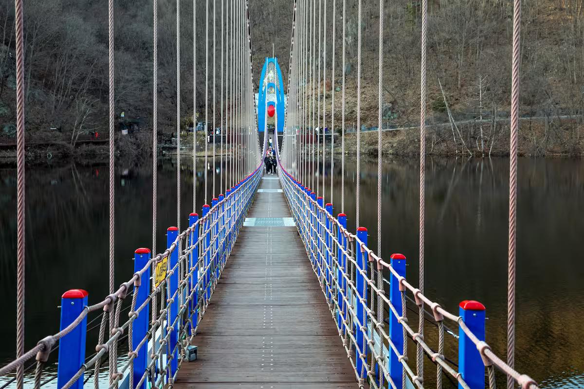겨울 청양 여행, 칠갑산 얼음분수축제에서 만나는 눈과 얼음의 환상
