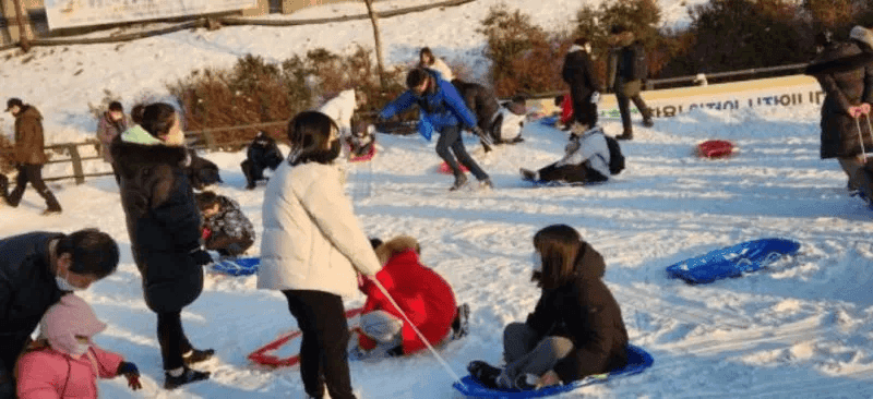 지자체가 운영하는 가성비 갑 눈썰매장 모음🛷🛷