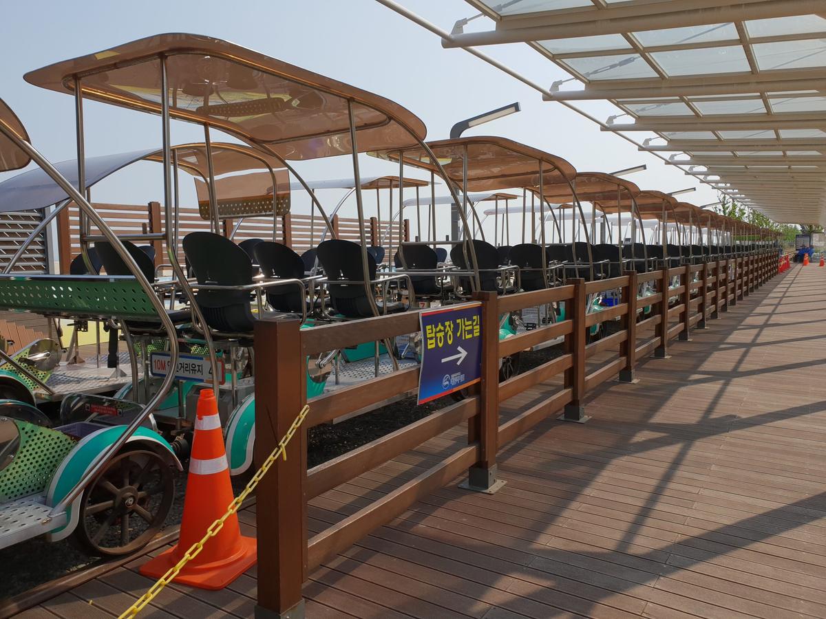 바닷길 달리자! 영종도 씨사이드 레일바이크로 힐링