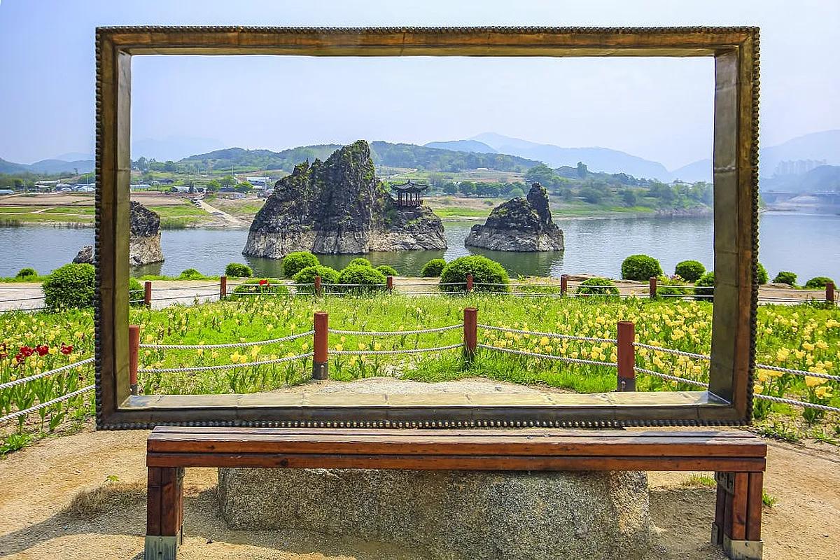 286만 명이 인증한 이유, 단양 소금정공원에서 만나는 환상적 봄꽃 여행