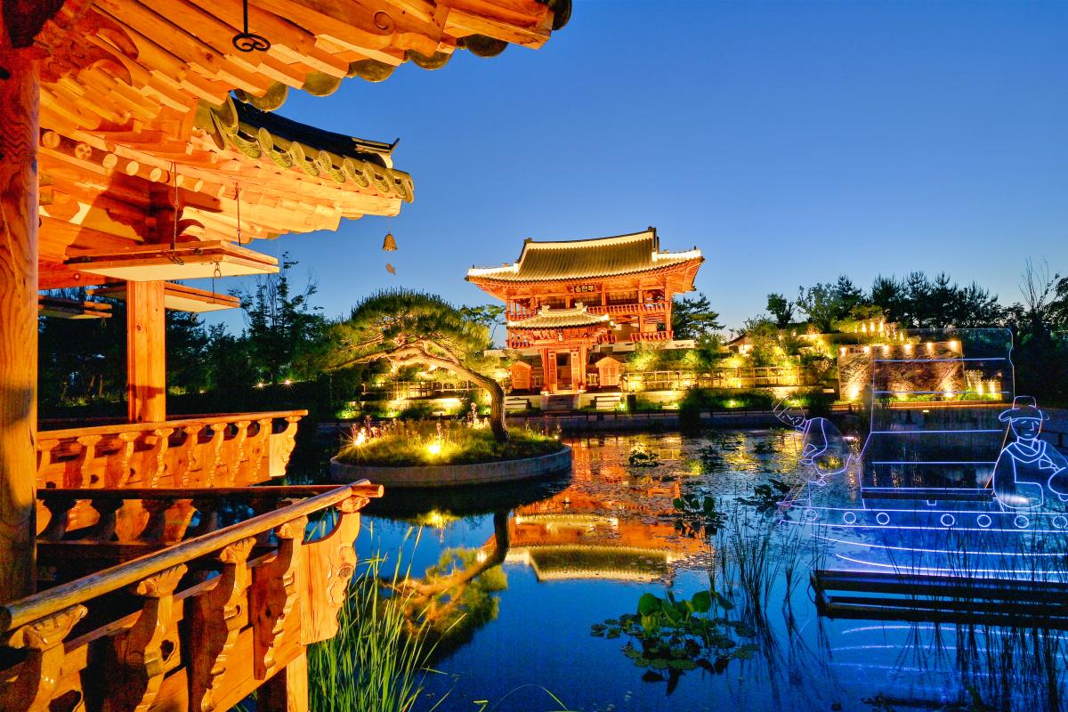 세종 가볼만한 곳 도심 속 야간 정원 산책