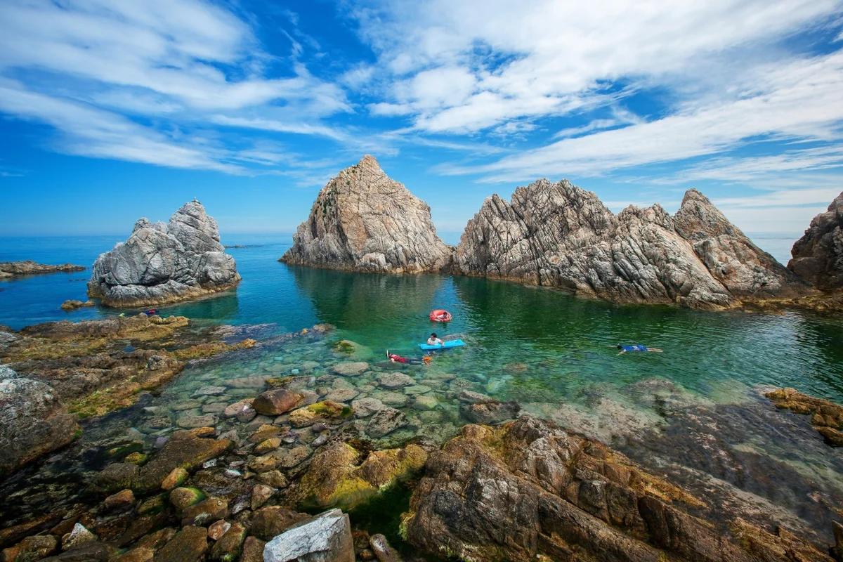 겨울 바다 낭만 여행, 삼척 모텔 & 갈남항·장호항 설경 가이드