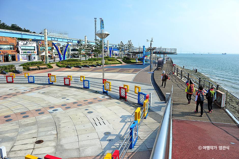 월미문화의거리 & 달빛음악분수