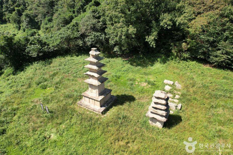 경주 장항리 서 오층석탑