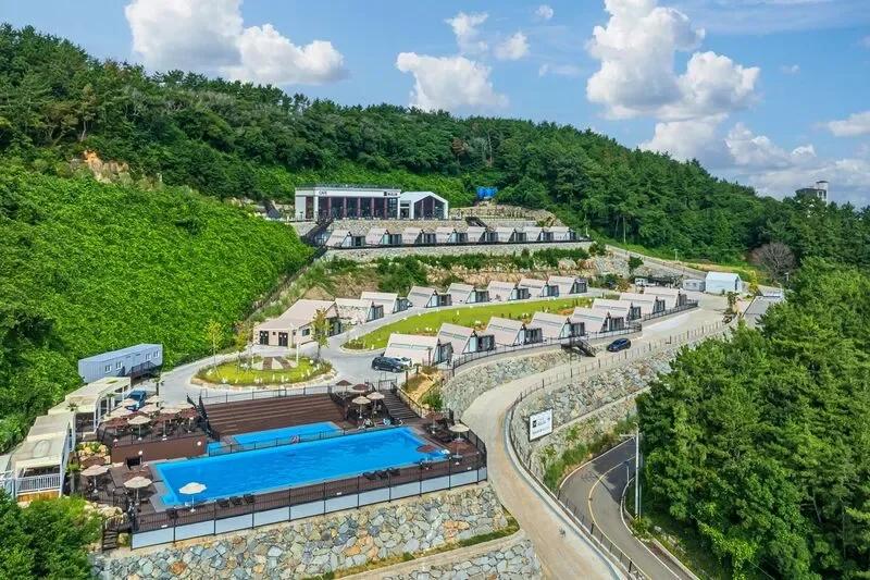 여수 뮬리아인글램핑&풀빌라, 돌산읍 위치·주변 교통 정리