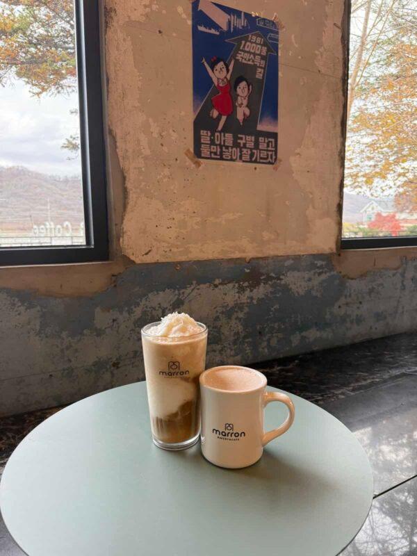 파주 율곡수목원 근처 이색 대형카페, 마롱리면사무소에서의 소소한 힐링