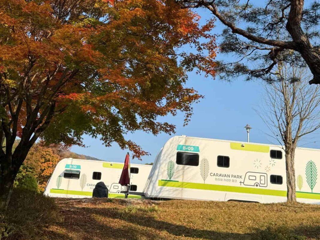 양평 미리내힐링클럽 카라반, 예쁜 전망과 넓은 공간에서의 힐링 여행