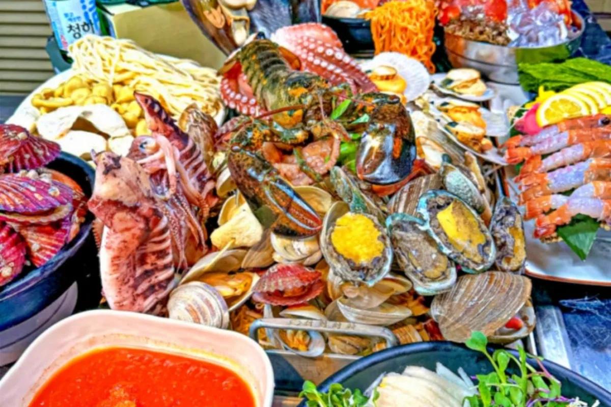 생방송투데이 원주 모듬 조개찜,해산물찜,조개구이 오픈런 맛집 식당위치